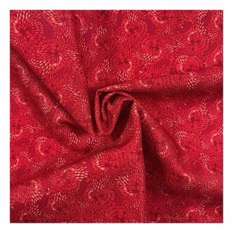 Hearthside Harvest Scarlet Seeds Cotton Fabric by the Metre