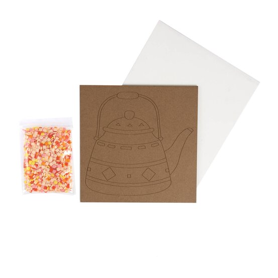 Large Teapot Mosaic Kit 20cm image number 2