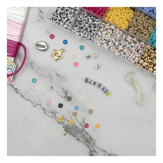 Flat Heishi Bead Box Kit 190g image number 2