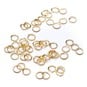 Beads Unlimited Gold Jump Rings 5mm 180 Pack image number 1