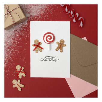 Gingerbread Card Toppers 4 Pack