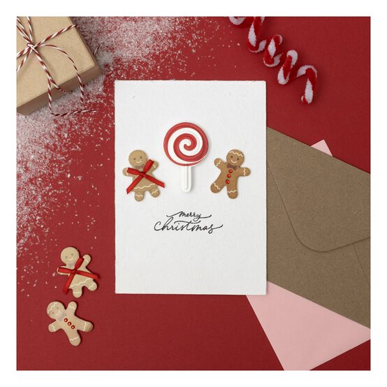 Gingerbread Card Toppers 4 Pack image number 2