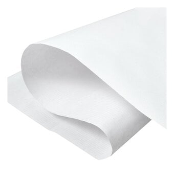 White Kraft Wrapping Paper 70cm x 8m image number 2