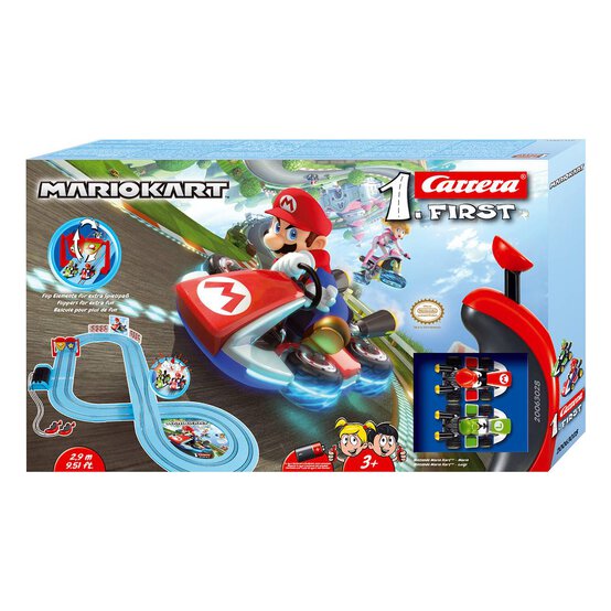 Carrera First Mario Kart Mario and Luigi Set image number 1