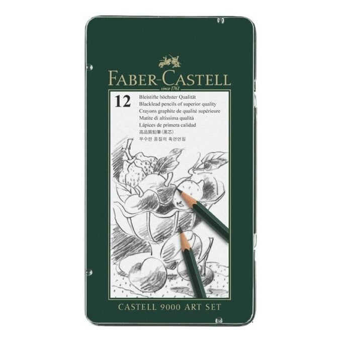 Faber Castell 9000 Art Set 12 Pieces image number 1