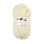 Knitcraft Ivory Plushie Sparkle Yarn 100g image number 1