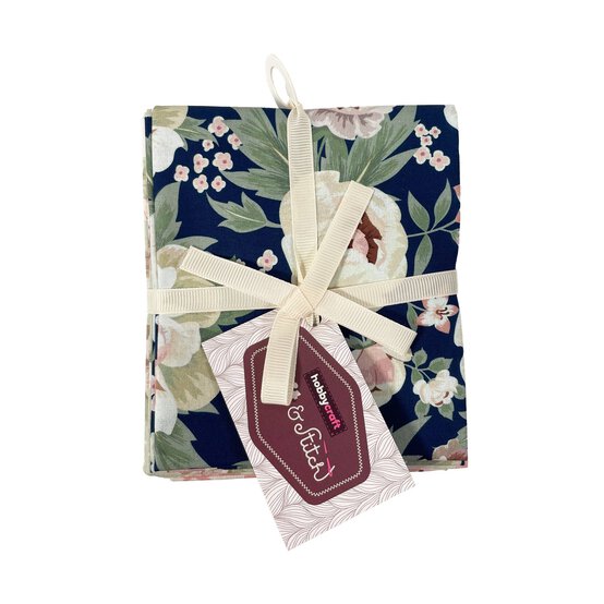 Vintage Blossom Cotton Fat Quarters 5 Pack image number 2