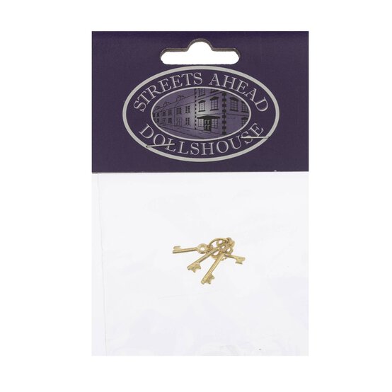 Doll&rsquo;s House Brass Keys  image number 3