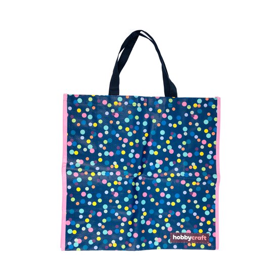 Multicolour Spot Woven Bag for Life image number 2
