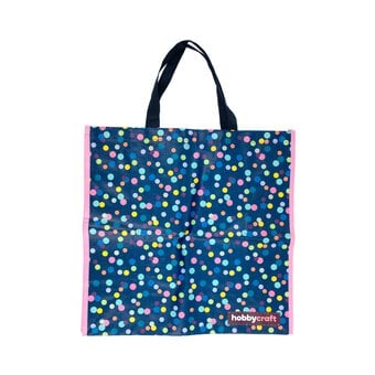 Multicolour Spot Woven Bag for Life