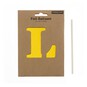 Extra Large Gold Foil Letter L Balloon image number 3