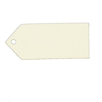 Ivory Tags 6cm 25 Pack image number 3