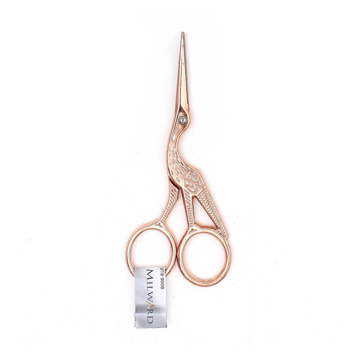 Gold Stork Embroidery Scissors - Little Dove Designs