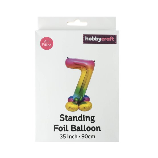Folat Palloncini Shimmer 7 Anni – 6 Pezzi Multicolore Da 33 Cm – Per Feste Di Compleanno Bambini
