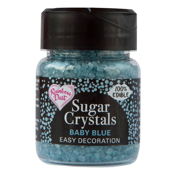 Rainbow Dust Baby Blue Sugar Crystals 50g image number 1