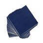 Midnight Blue Napkins 20 Pack image number 1