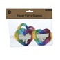 Rainbow Paper Glasses 6 Pack image number 4