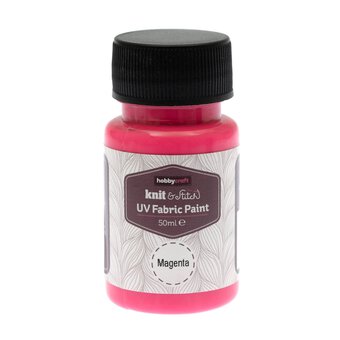 Magenta Midnight Shine UV Blacklight Paint 50ml
