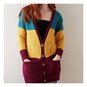 Knitcraft Colour Block Longline Cardigan Digital Pattern 0255 image number 3