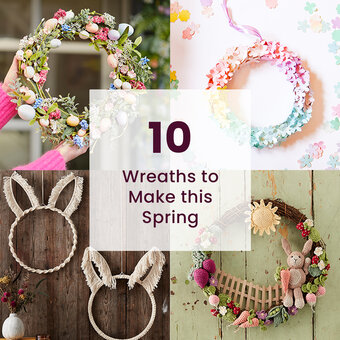 10 Wreaths to Make this Spring