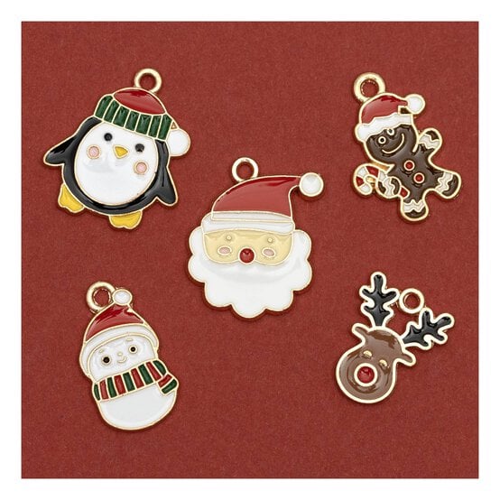 Christmas Character Charms 5 Pack image number 1