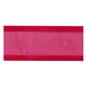 Hot Pink Organza Satin-Edged Ribbon 25mm x 4m image number 2
