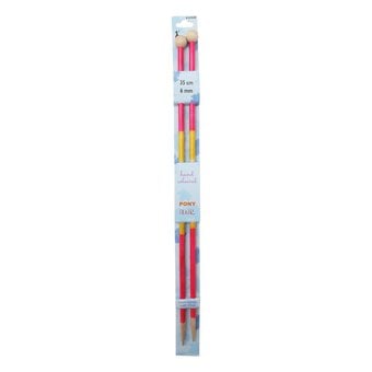 Pony Flair Knitting Needles 35cm 6mm image number 2