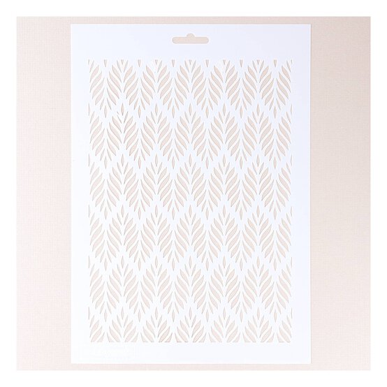 Leaf Pattern Stencil 21cm x 29cm  image number 1