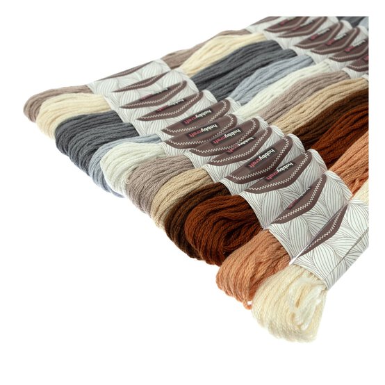 Neutral Embroidery Floss 8m 12 Pack image number 2