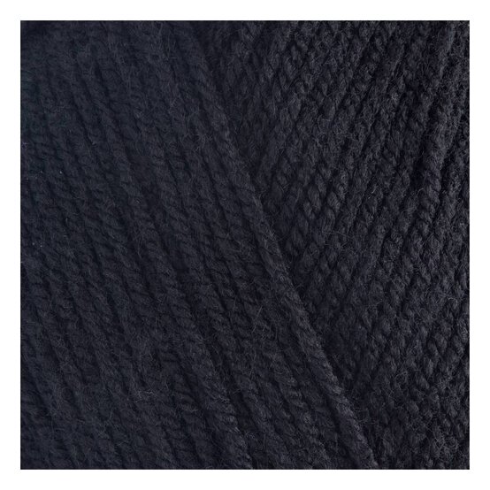 Women's Institute Black Premium Acrylic Yarn 100g