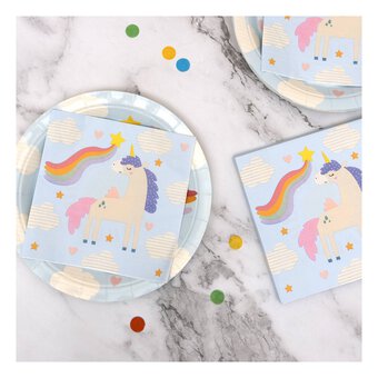 Unicorn Party Napkins 16 Pack