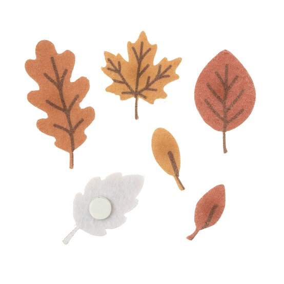 Leaf Felt Toppers 6 Pack image number 3