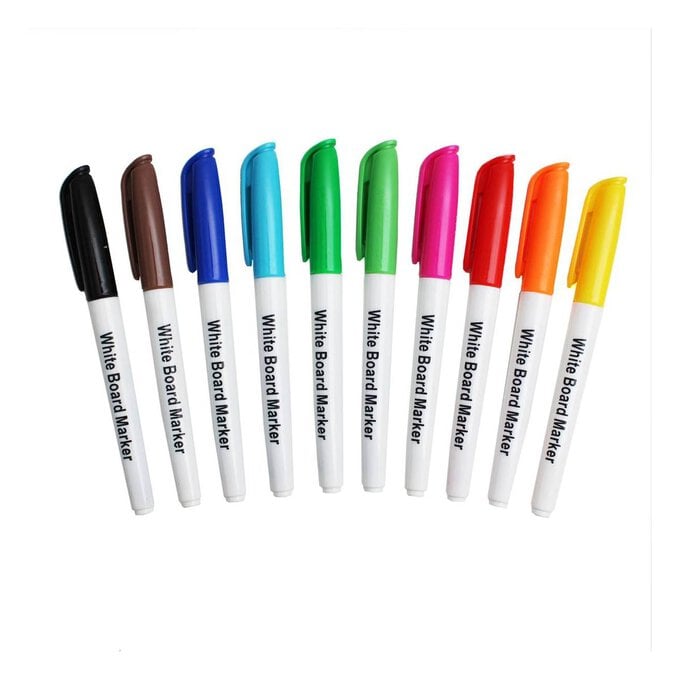 Whiteboard Markers 10 Pack image number 1