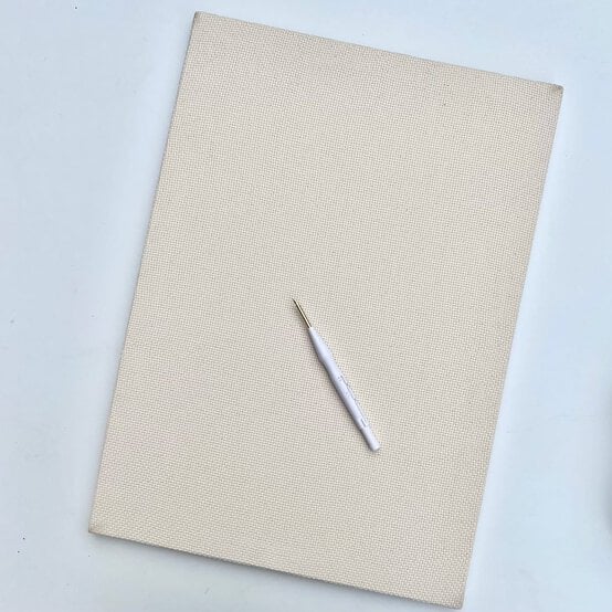 How to Prepare a Punch Needle Frame image number 1