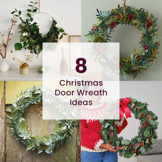 8 Christmas Door Wreath Ideas image number 1
