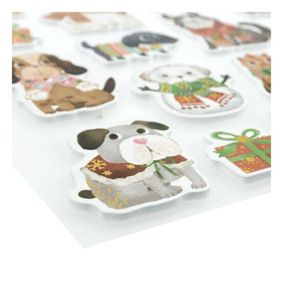 Dog Scarf Foam Stickers image number 3