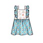 New Look Baby Romper and Dress Sewing Pattern 6738 image number 3