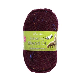 King Cole Rum and Raisin Merino Blend Tweed DK 50g