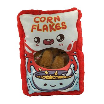 Corn Flakes Cereal Plushie