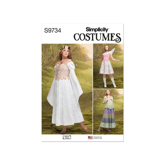 Simplicity Women's Costume Sewing Pattern S9734 (Y5 18-26) image number 1