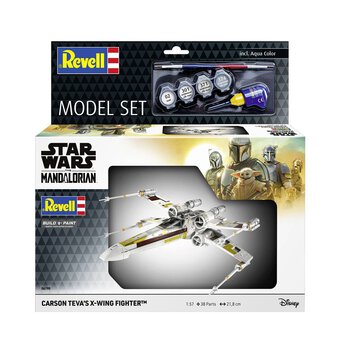 Revell Star Wars Carson Teva&rsquo;s X-Wing Fighter Model Set 1:57
