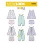 New Look Babies' Romper and Sundress Sewing Pattern 6440 image number 1
