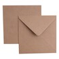 Kraft Envelopes 6 x 6 Inches 50 Pack image number 1