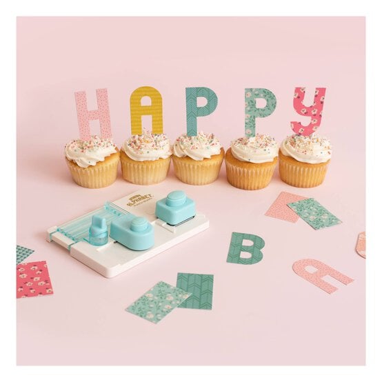 We R Makers Mini Alphabet Punch Board image number 2