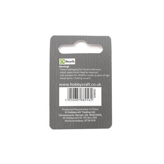 Black and Gold String Beads 18cm 2 Pack 