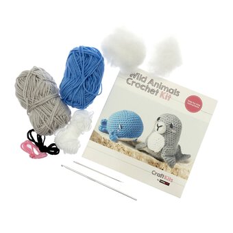 Wild Animals Crochet Kit 