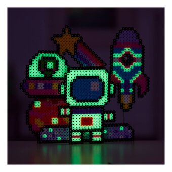 The Little Mermaid - Glow in the Dark, Perler Bead Pixel Art - Pixel Art  Shop