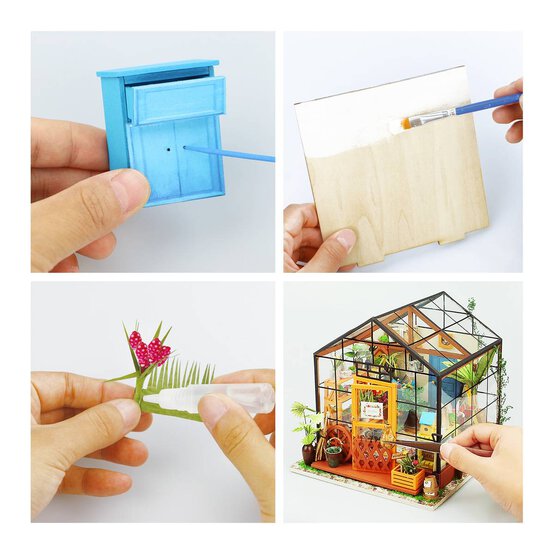 Rolife Cathy’s Flower House Miniature House Kit image number 3