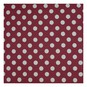 Burgundy Hometown Chambray Dots Fabric by the Metre image number 2