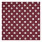 Burgundy Hometown Chambray Dots Fabric by the Metre image number 2